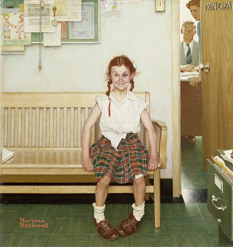 with love, norman rockwell