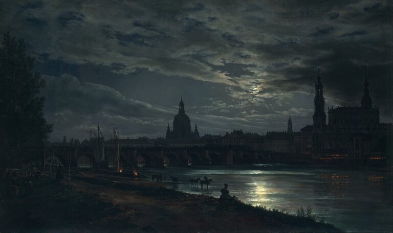 with love, dresden and the moonlight